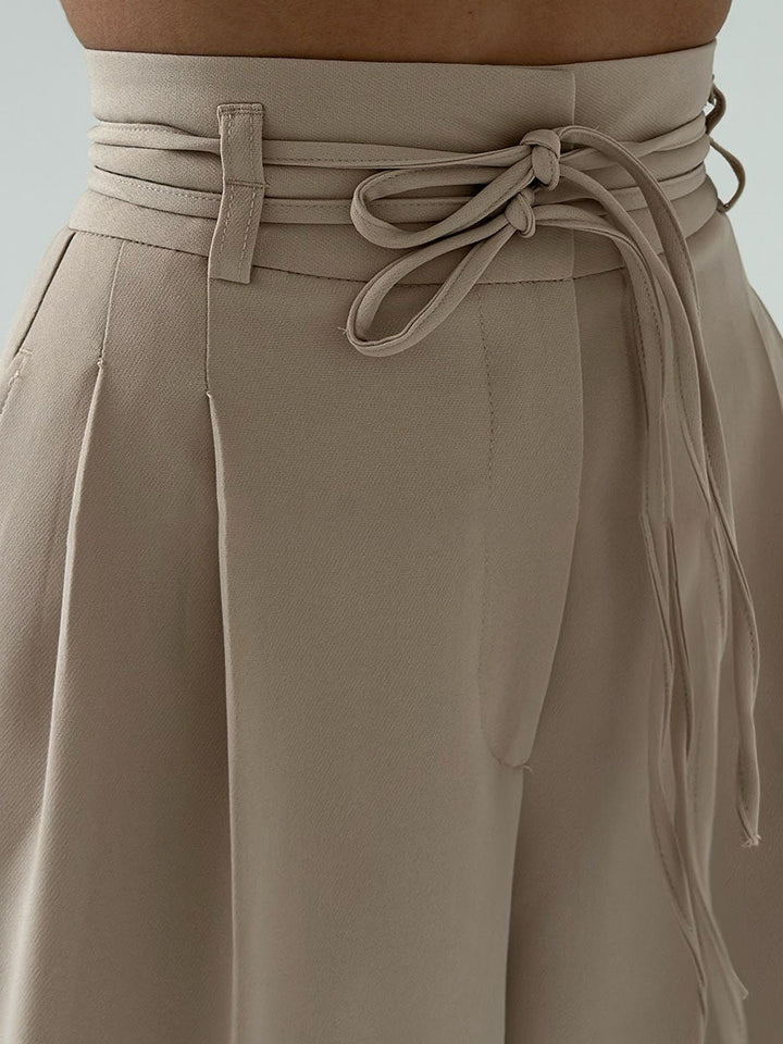 Avenya – A Gamba Larga in Tessuto Pantaloni