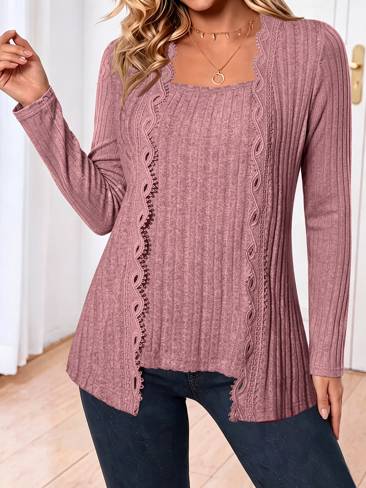 Zirela – A Strati in Maglia Stretch Top