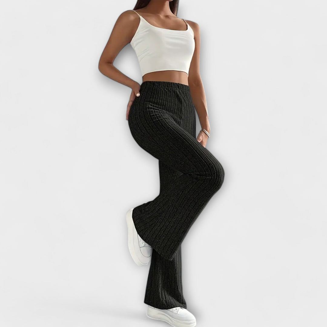 Velara – Con Vita Elastica in Tessuto Pantaloni