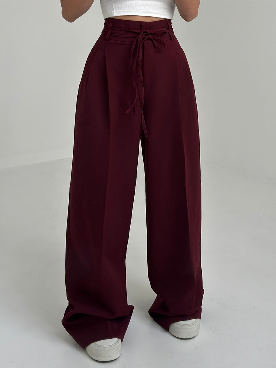 Avenya – A Gamba Larga in Tessuto Pantaloni