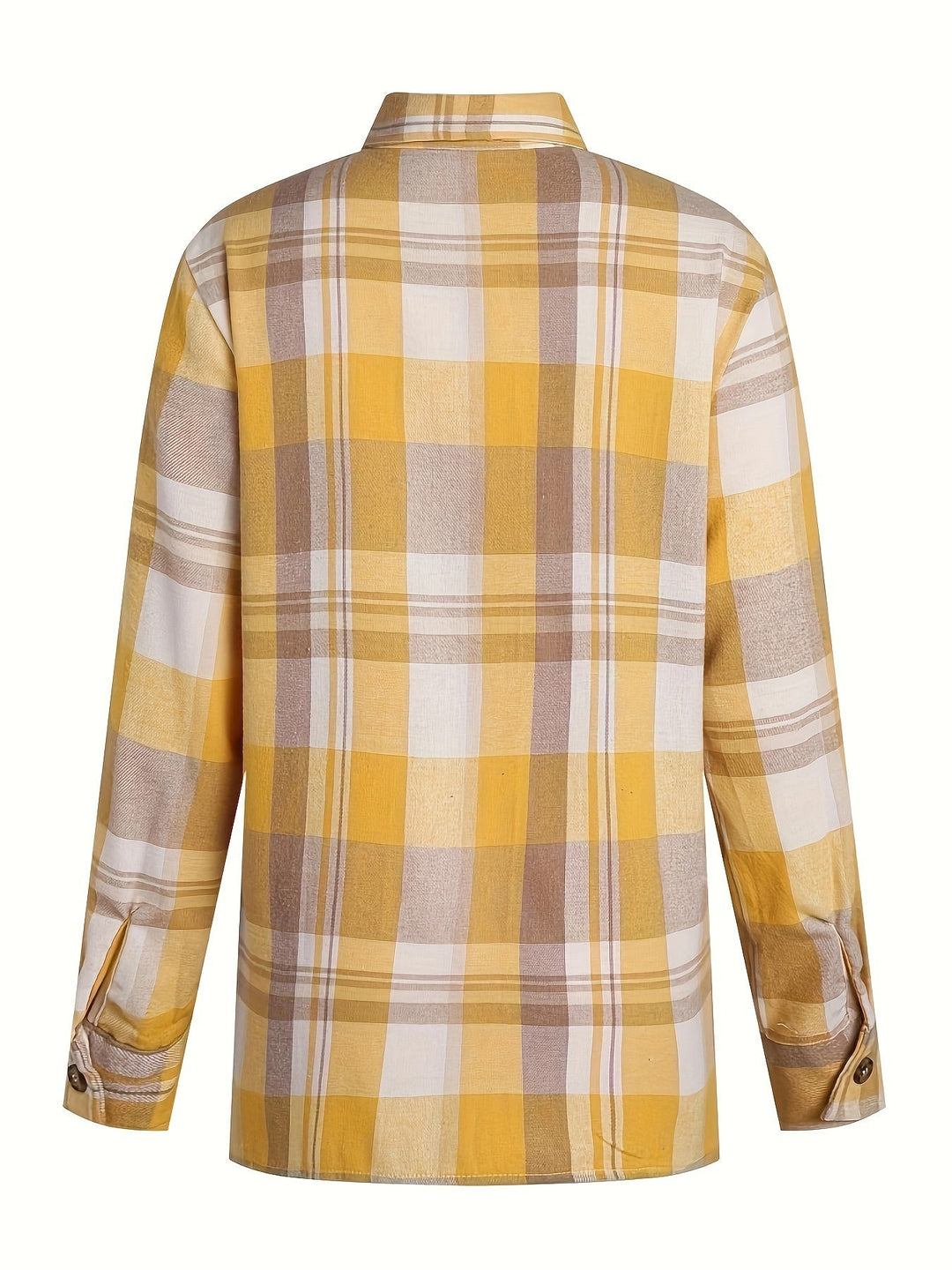 Rilena – Maniche Lunghe a Quadretti Camicia