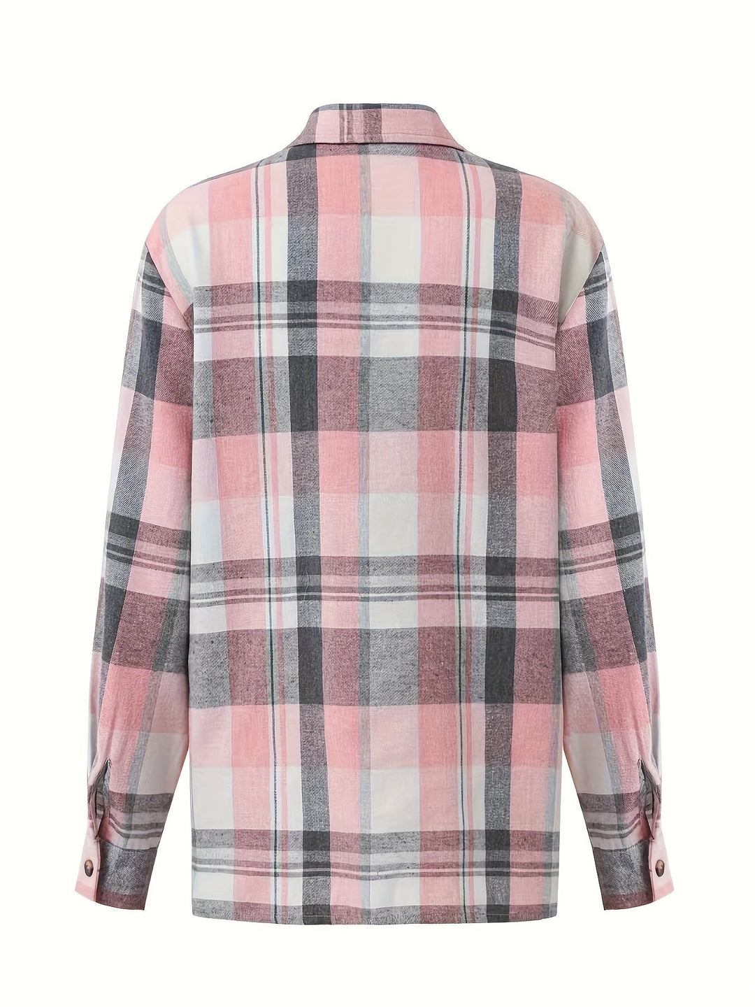 Rilena – Maniche Lunghe a Quadretti Camicia