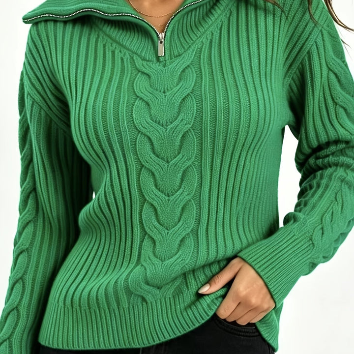 Nivara – Con Spalle Scoperte a Trecce Maglione