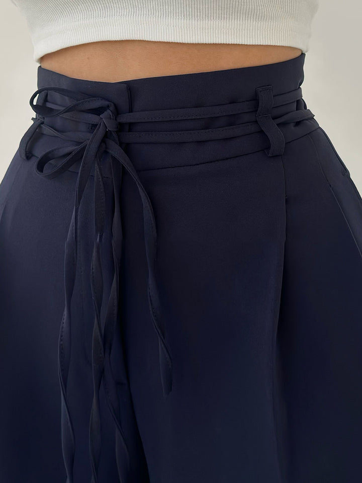 Avenya – A Gamba Larga in Tessuto Pantaloni