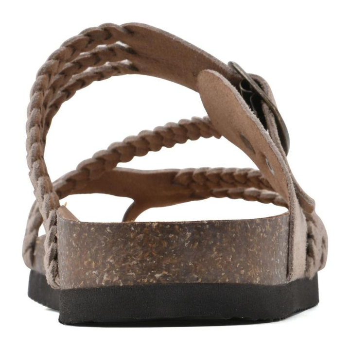 Selira – Sandali in Camoscio Intrecciato