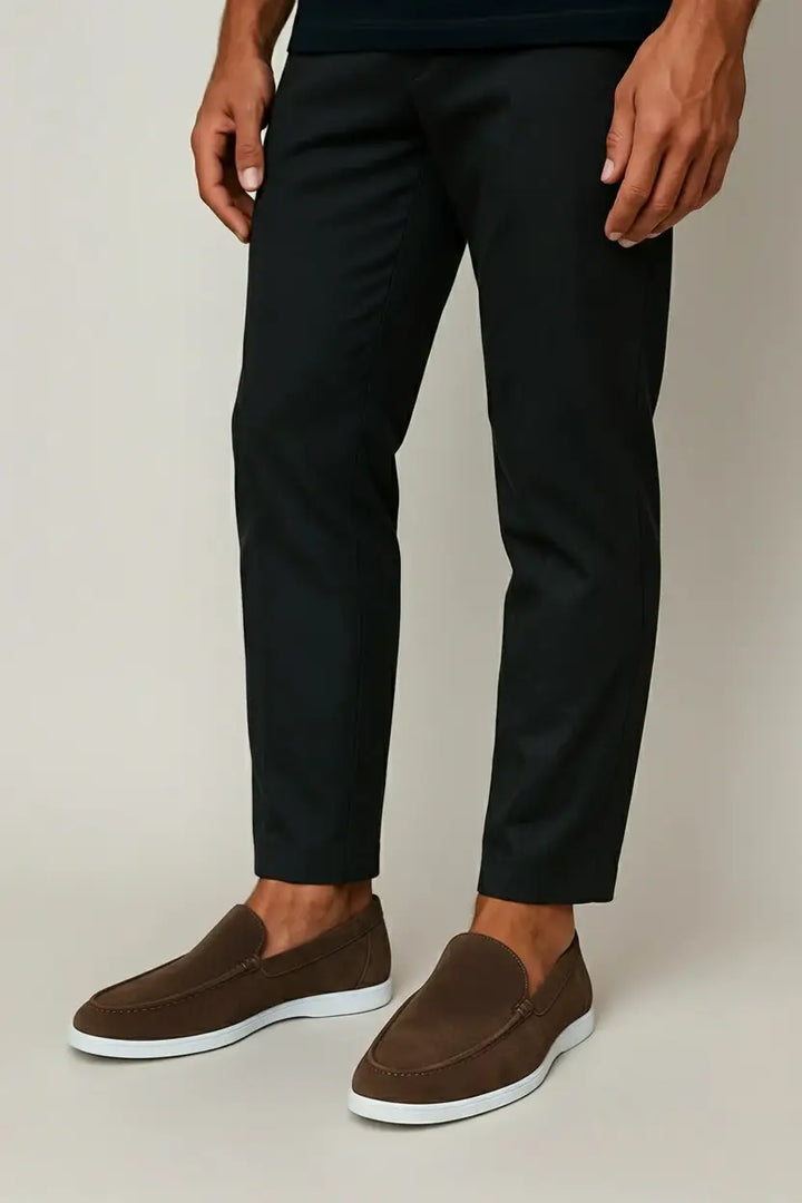 Tommy - Mocassini in Pelle Scamosciata Raffinati