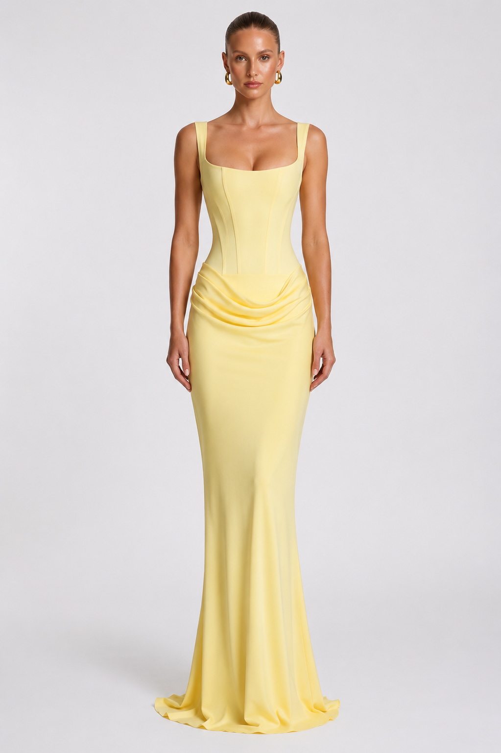 Rheva – Abito Maxi con Corsetto