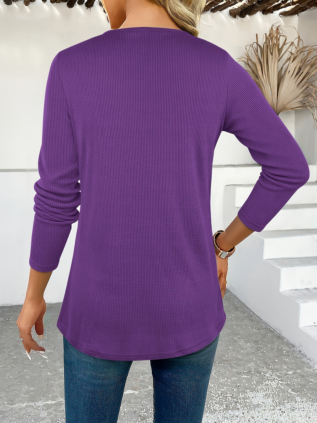 Tivora – Effetto Due Pezzi in Maglia Top