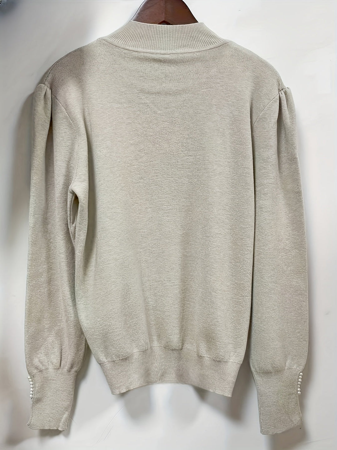 Neraya – Maglione in Viscosa con Dettagli in Perla