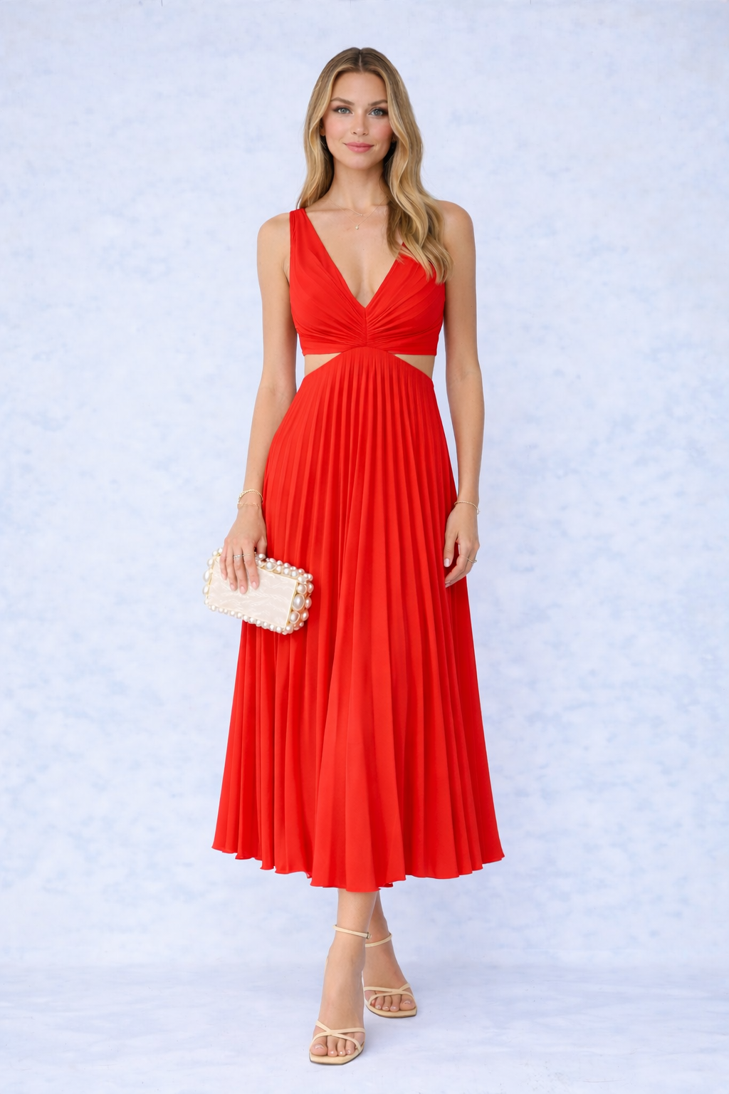 Virela – Abito Maxi Drappeggiato