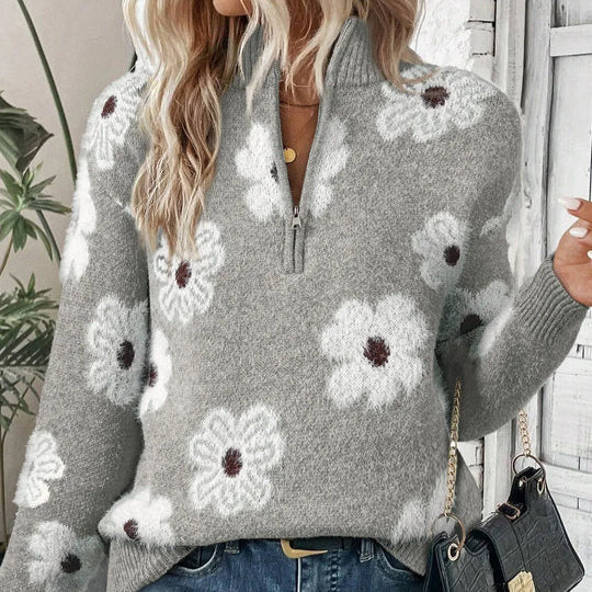 Selaya – Collo a Zip in Maglia Maglione