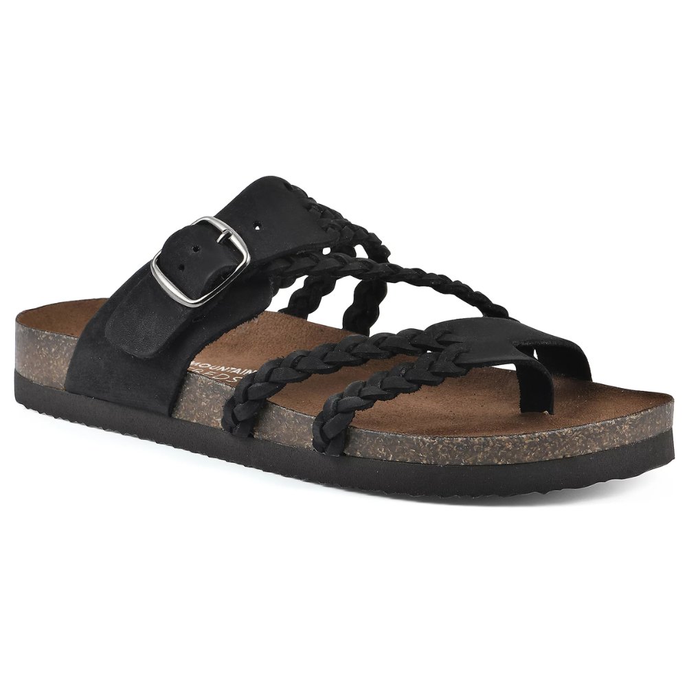 Selira – Sandali in Camoscio Intrecciato