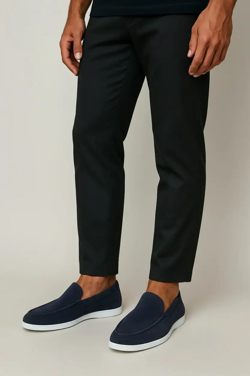 Tommy - Mocassini in Pelle Scamosciata Raffinati