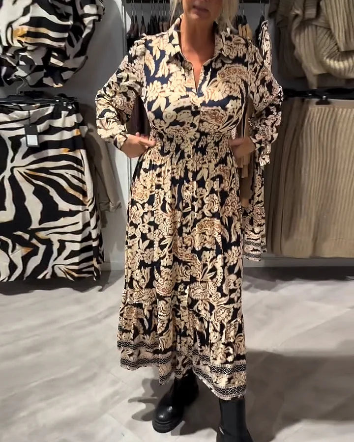 Naliri – Stampa Floreale – Stile Camicia – Abito