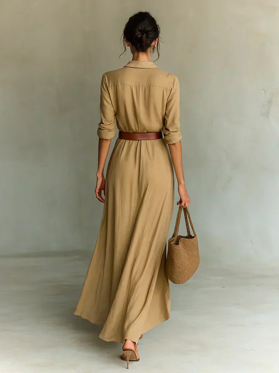 Sevra – Con Cintura, Abito Maxi