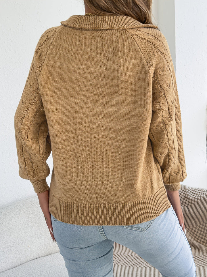 Mevira – Maniche a Lanterna in Maglia, Maglione