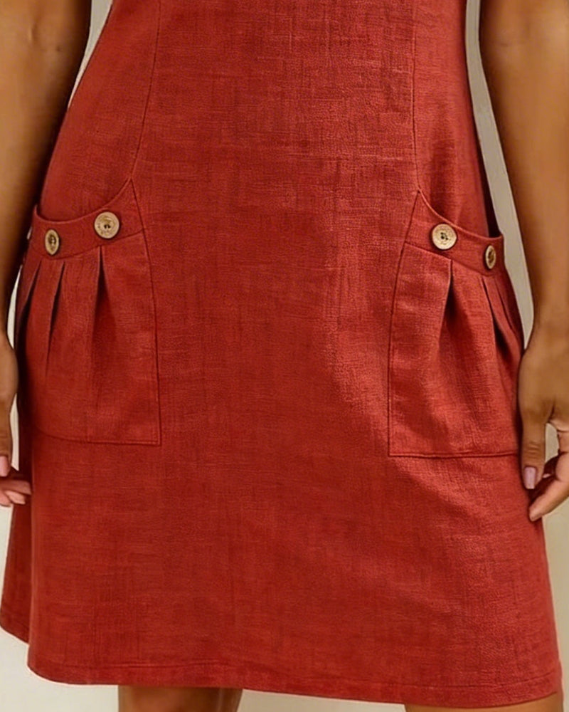 Renavi – Linea A in Cotone-Lino Abito