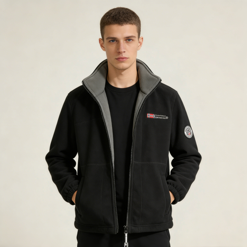 Montague - Cappotto in Lana Vellutato e Isolante