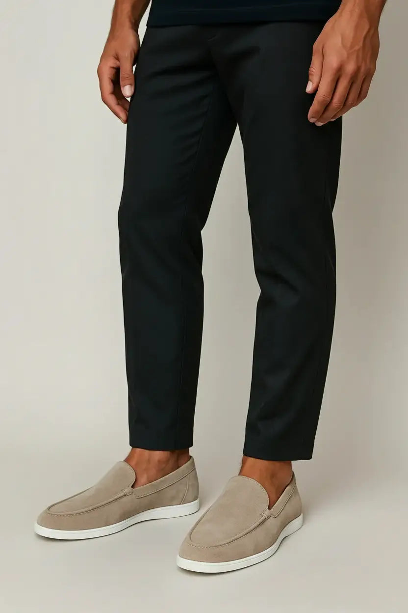 Tommy - Mocassini in Pelle Scamosciata Raffinati