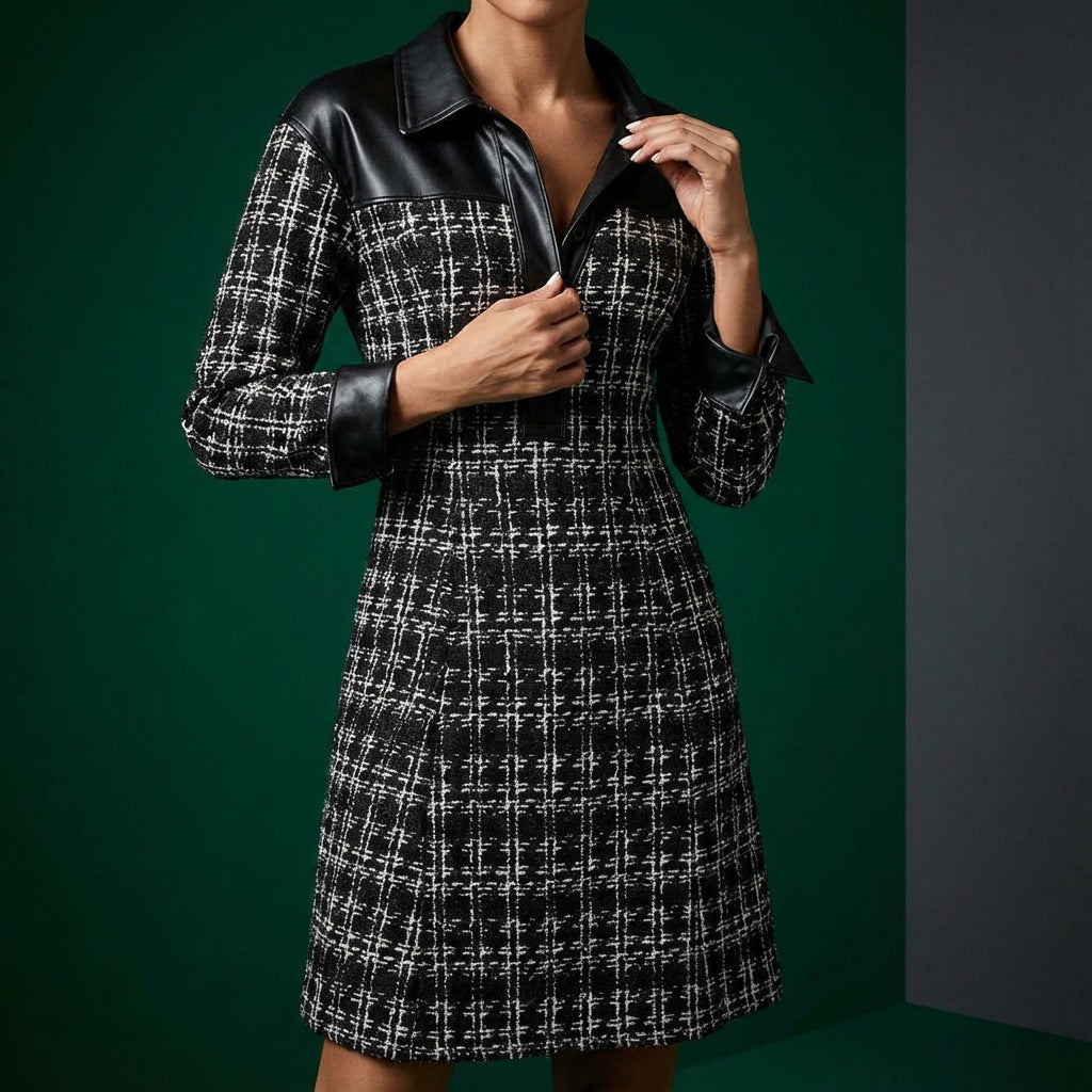 Serena - Abito in Misto Cotone Comodo