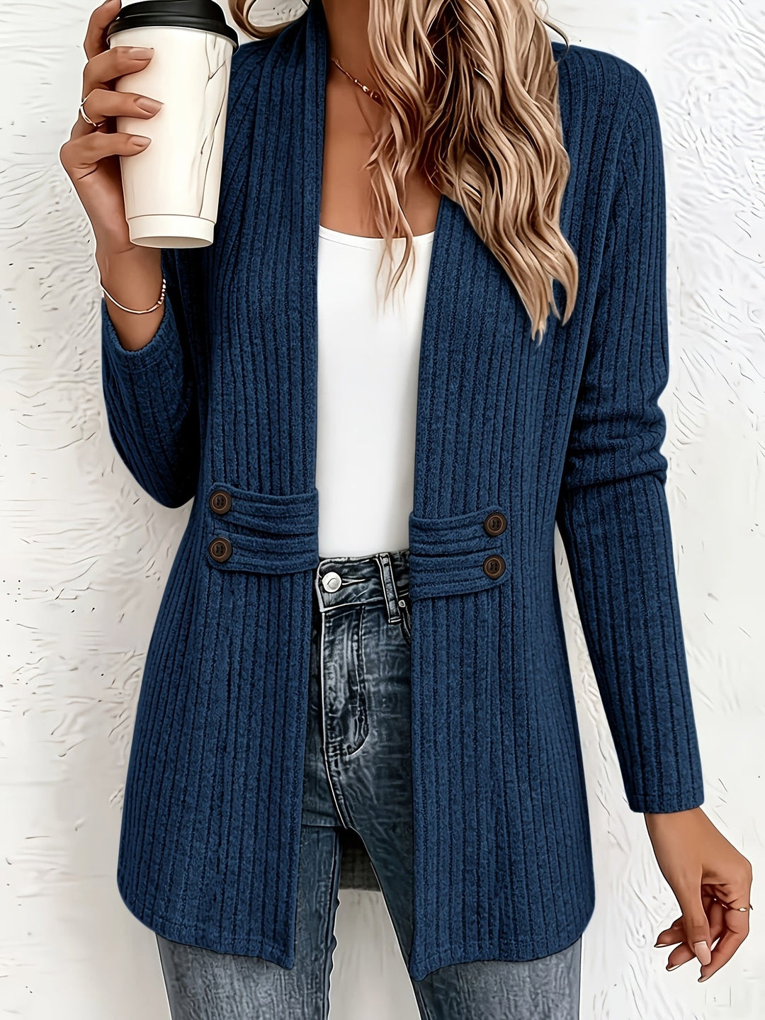 Velira – Doppiopetto in Maglia Cardigan