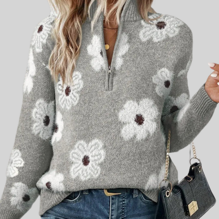 Selaya – Collo a Zip in Maglia Maglione