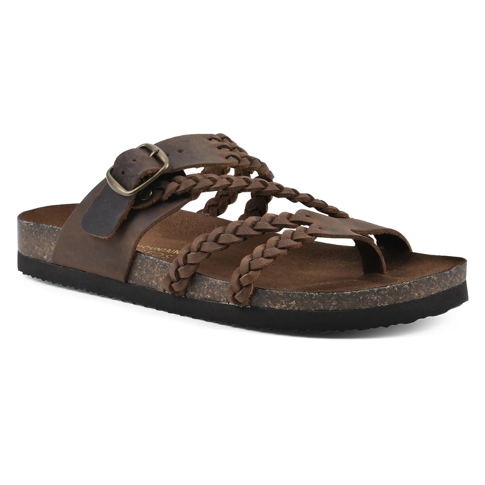 Selira – Sandali in Camoscio Intrecciato