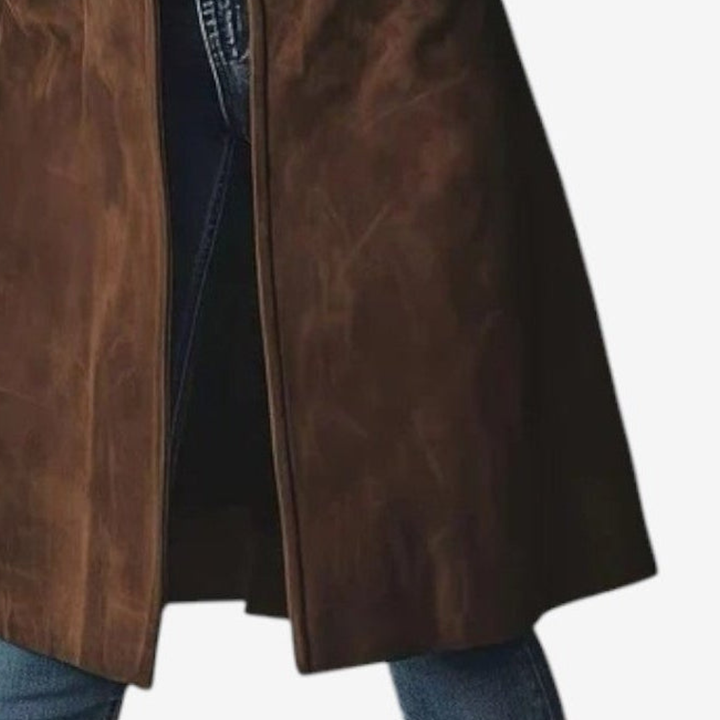 Lungo In Tessuto Cappotto