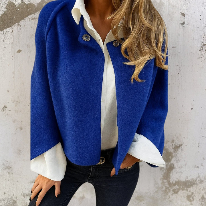 Nelira – Monopetto con Finitura in Cashmere Giacca