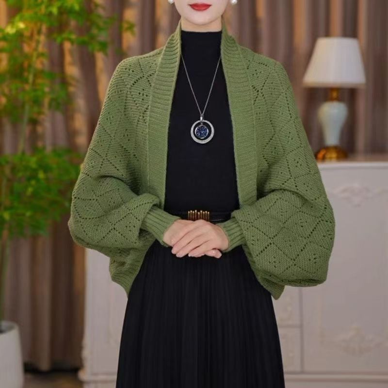Eryla – Cardigan in Maglia a Punto Rete