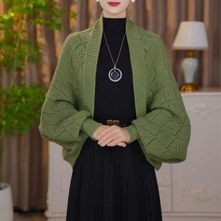 Eryla – Cardigan in Maglia a Punto Rete