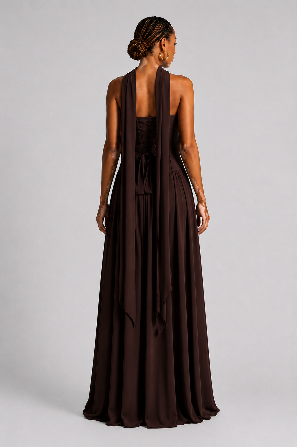 Eryla – Collo All'americana, Maxi Abito