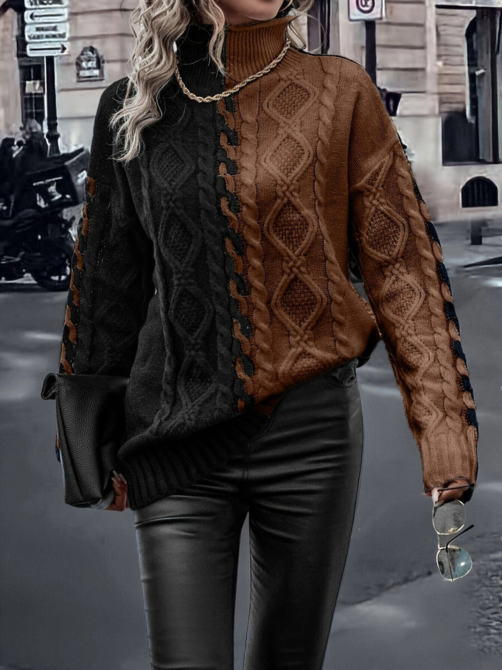 Nerise – A Righe Verticali in Maglia, Blusa