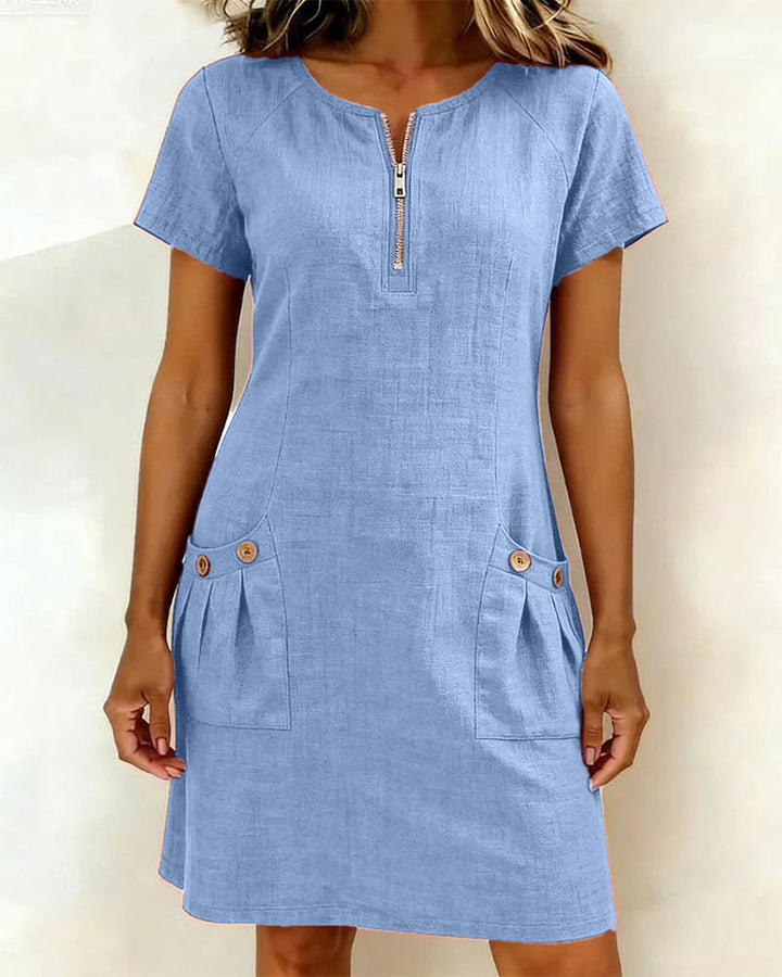 Renavi – Linea A in Cotone-Lino Abito