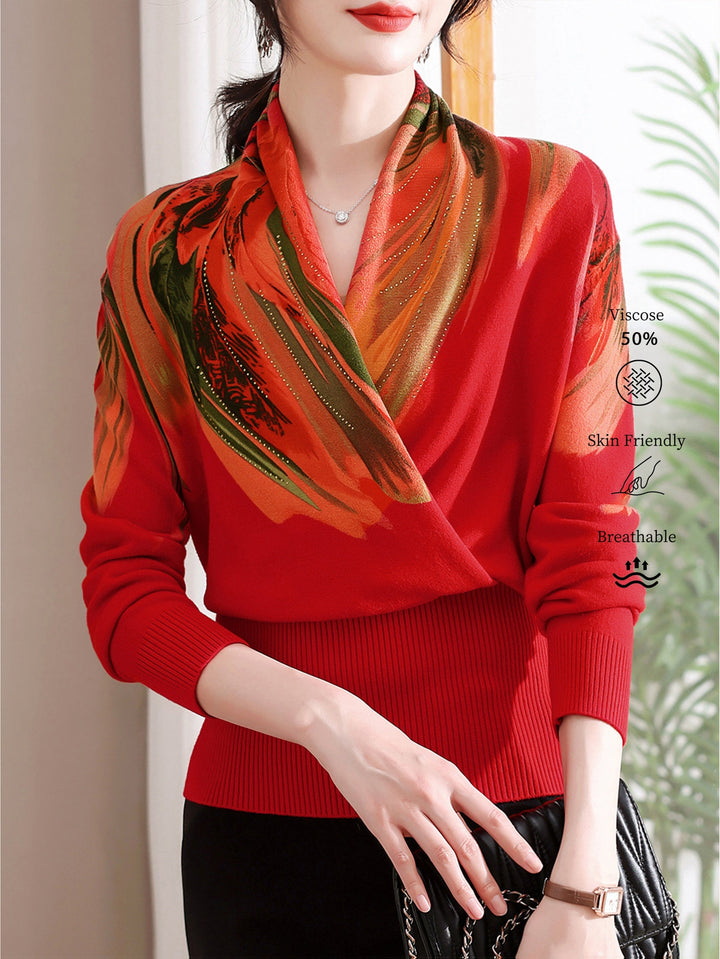 Rilena – Con Strass in Viscosa Maglione