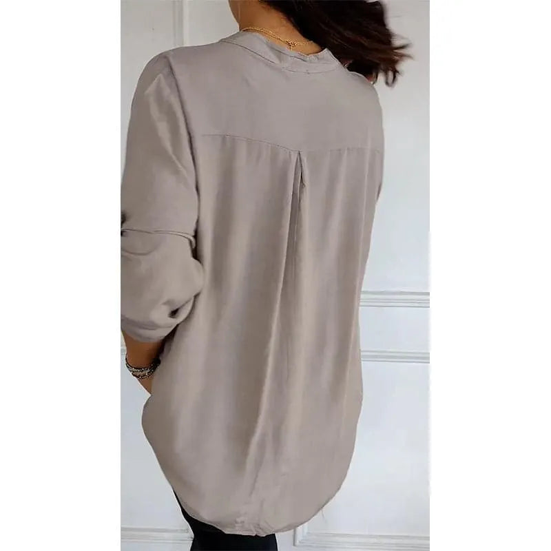 Calyra – Con Placca di Paillettes in Cotone, Top