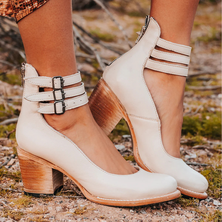 Navira – Con Cinghie in Pelle Scarpe con Tacco