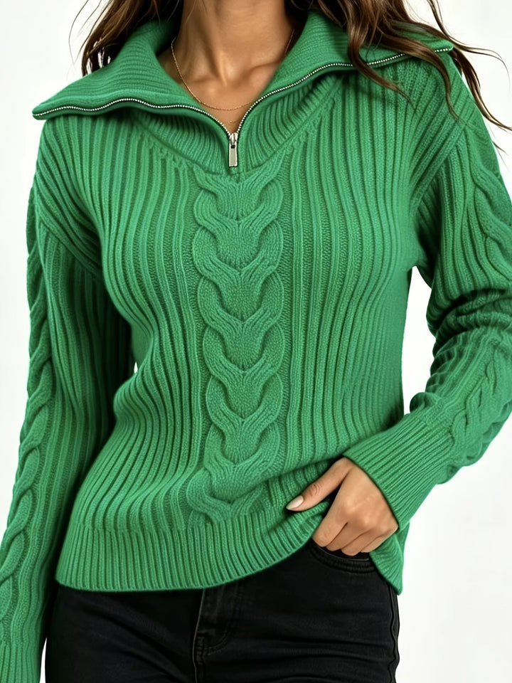 Nivara – Con Spalle Scoperte a Trecce Maglione