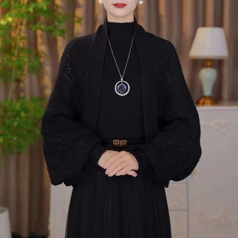 Eryla – Cardigan in Maglia a Punto Rete