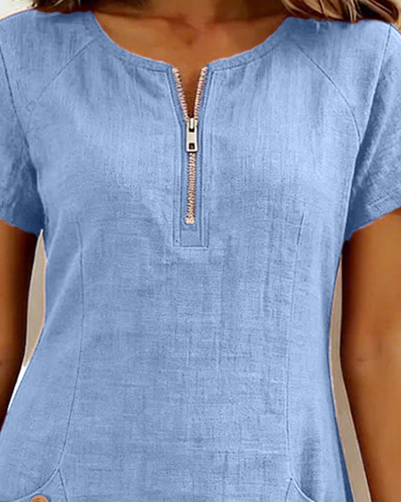 Renavi – Linea A in Cotone-Lino Abito