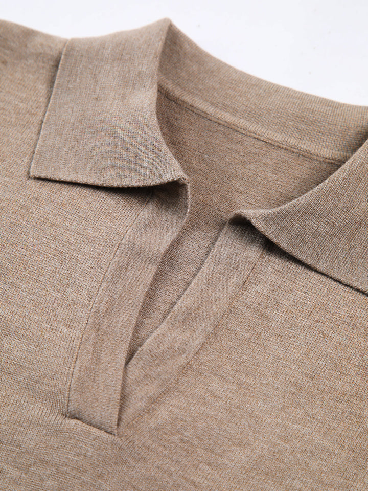 Elyra – Collo a V – Maglia Fine – Maglione
