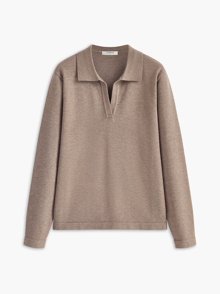 Elyra – Collo a V – Maglia Fine – Maglione