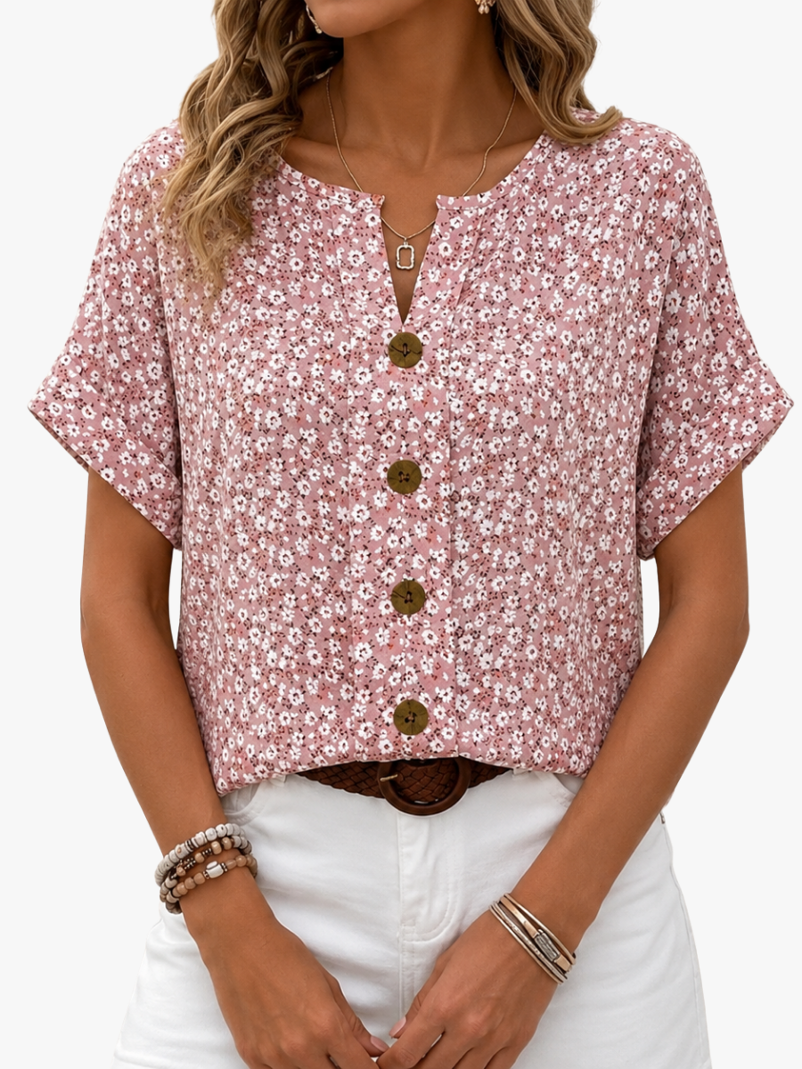 Kelira – Blusa a Stampa Floreale