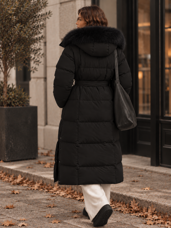 Solyne – Con Cintura, in Cotone, Giacca Puffer