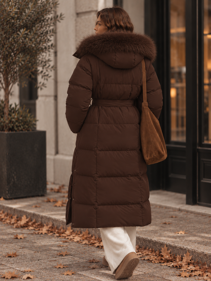 Solyne – Con Cintura, in Cotone, Giacca Puffer