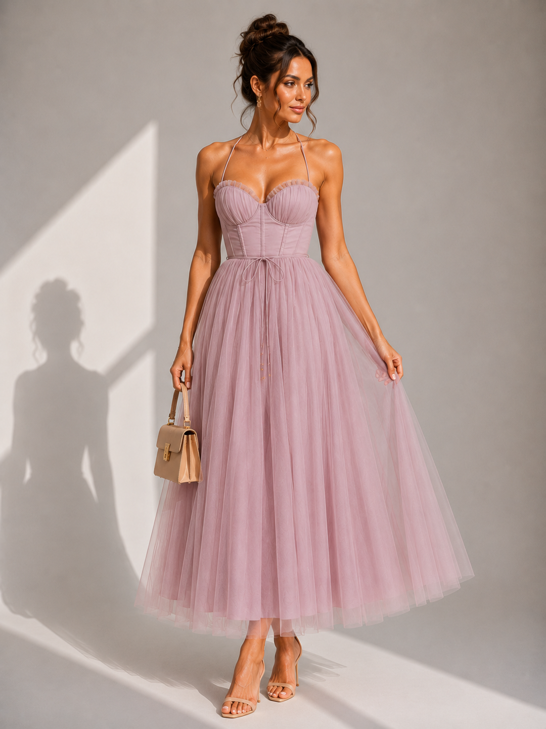 Virela – Schiena Scoperta in Tulle, Abito