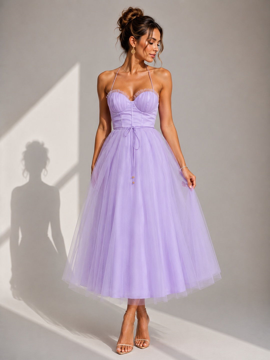 Virela – Schiena Scoperta in Tulle, Abito