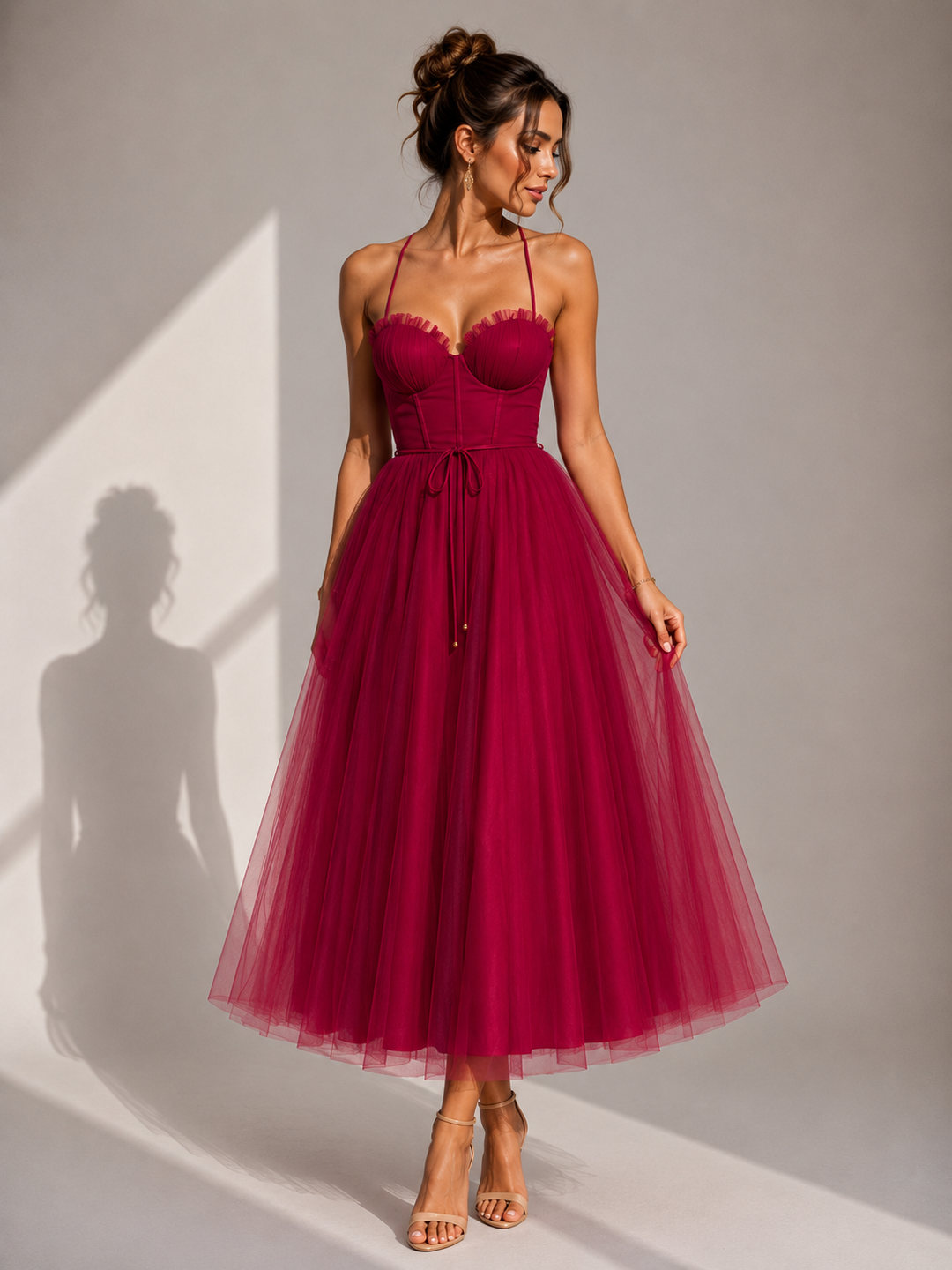Virela – Schiena Scoperta in Tulle, Abito