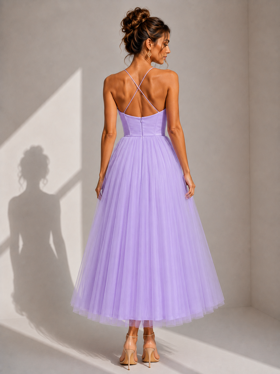 Virela – Schiena Scoperta in Tulle, Abito