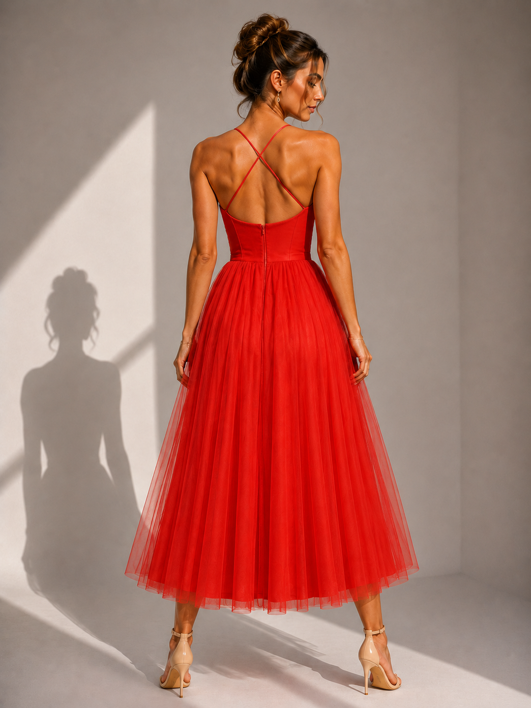 Virela – Schiena Scoperta in Tulle, Abito
